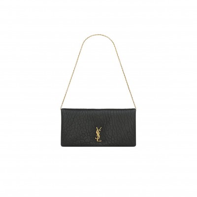 YSL CALYPSO MINI BAG IN GRAINED LAMBSKIN 801712AACYT1000 (24*20*3cm)